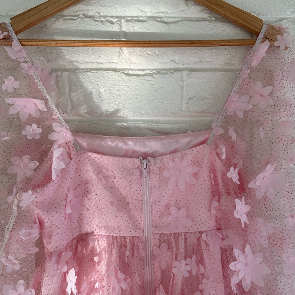 Pink Floral Dress - Picture 9 of 11